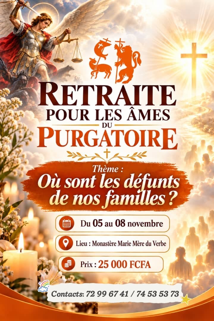 Retraite spirituelle pour les âmes du purgatoire